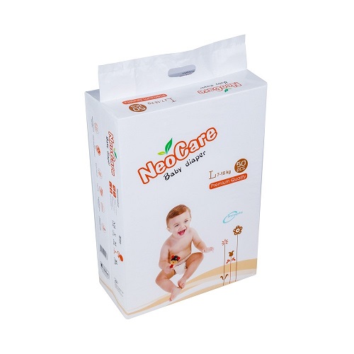 NeoCare Large Baby Diaper - 50P (L 7-18kg)