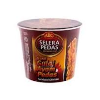 ABC Selera Pedas Instant Noodle Cup Mi Gulai Ayam Pedas - 60 gram