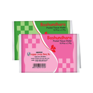 Bashundhara Pocket Tissue (W) 10pcsX2 Ply