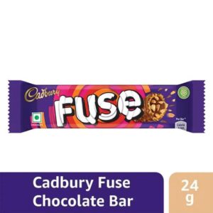 Cadbury Fuse Peanut & Caramel Filled Chocolate Bar - 24g