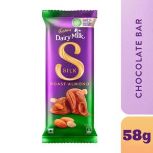 Cadbury Dairy Milk Silk Roast Almond Chocolate Bar - 58g