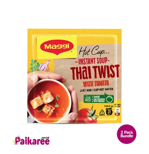 Nestle Maggi Hot Cup Instant Soup Thai Twist With Tomato - 12gm