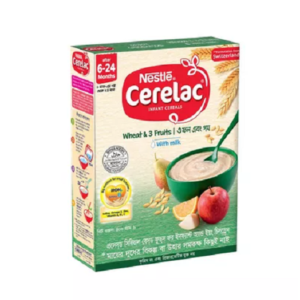 Nestle Cerelac 1 Wheat with 3 Fruits (6 Months+) – 200gm