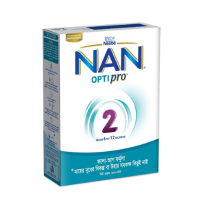 Nestle NAN Optipro 2 Infant Formula Baby Milk Powder (6m-12m) - 350gm