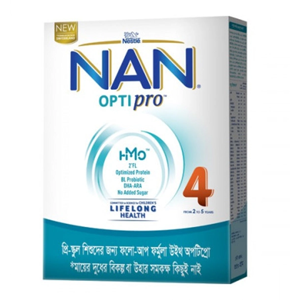 Nestle NAN Optipro 4 Baby Milk Powder (From 2 to 5 years) - 350gm
