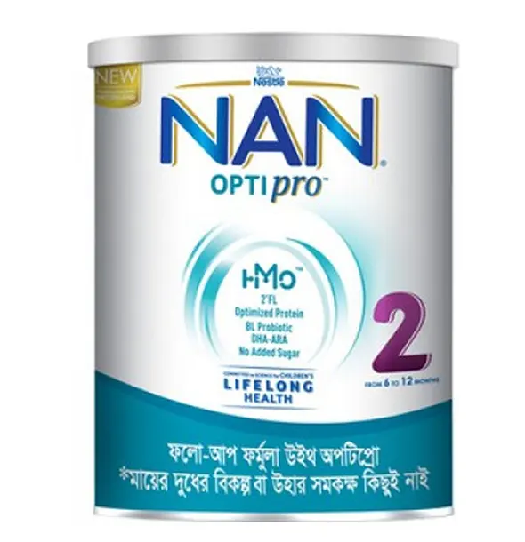 Nestle NAN 2 Optipro Baby Milk Lifelong Health (From 6 to 12 months) - 400gm
