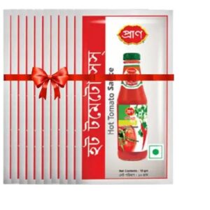 PRAN Hot Tomato Sauce Mini (10px8g) - 80gm