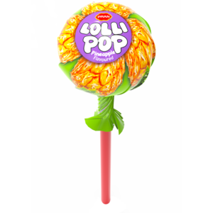 Pran Lollipop Whistle Orange Flavored / Fution - All 5tk