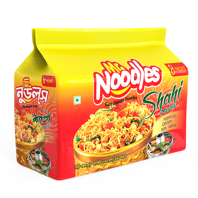 Mr. Noodles Shahi Masala Easy Instant (8 Pack) - 496g