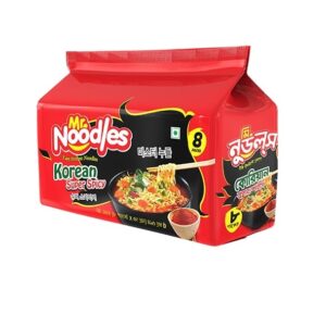Mr Noodles Korean Super Spicy Easy Instant Noodles - 8 Pack