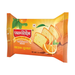 All Time Family Cake Plain Orange Flavor - 35gm