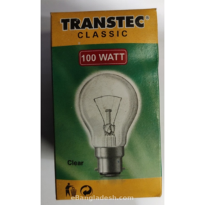 Transtec Bulb Classic Long Lasting Bright Light - 100w