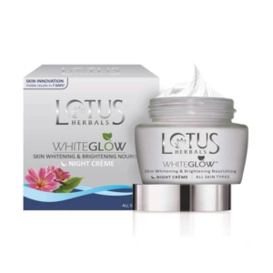 Lotus Herbals White Glow Night Cream - 60gm