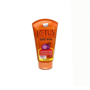 Lotus Herbals Safe Sun Sun Block Cream Spf 30 - 100g