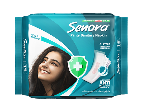Senora Sanitary Napkin Economy Pack (Panty System) - 15 Pads