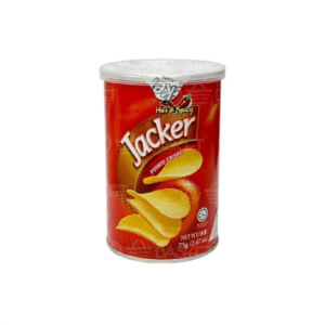 Jacker Potato Crisps Hot & Spicy - 75g