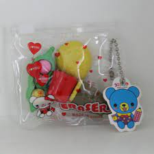 Food Shape Eraser Set- Type A