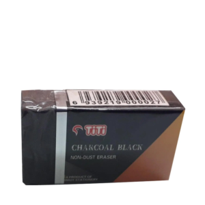 Titi Charcoal Black Non-Dust Eraser