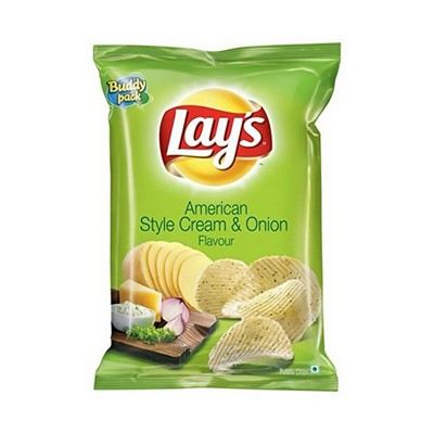 Lays American Style Cream & Onion - 50gm (Imported)