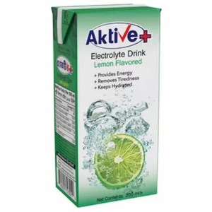 Aktive+Electrolyte Drink Lemon Flavoured - 200ml
