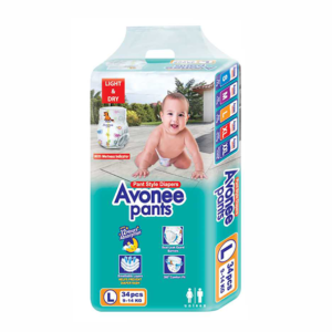 Avonee Pant Style Baby Diaper (9-14kg) L - 34pcs