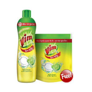 Vim Dishwashing Liquid - 500ml (Free 75ml Puche)