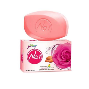 Godrej No.1 Rose Water Soap - 100g