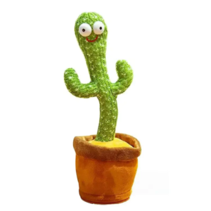 Talking & Dancing Cactus Mimicking Toy (USB CHARGING)
