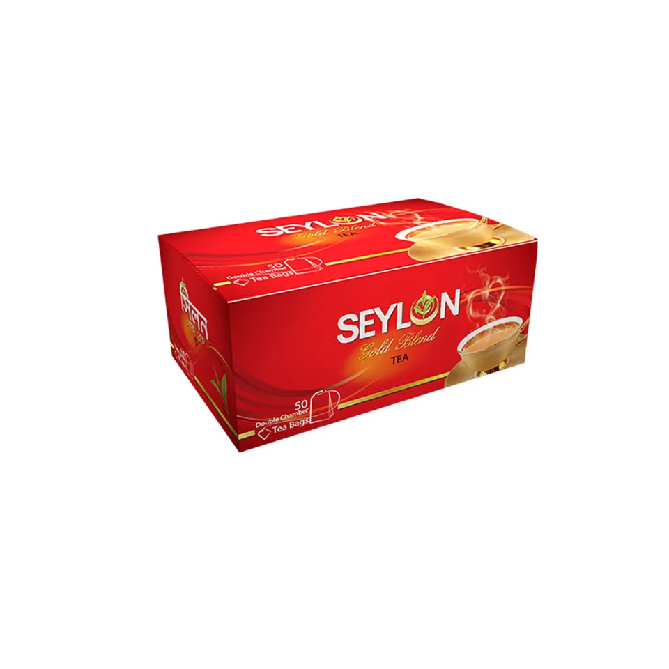 Seylon Black Tea in Double Chamber Tea Bag - 100gm (50 Tea Bag)