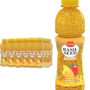 Pran Basil Seed Drinks Mango - 250ml