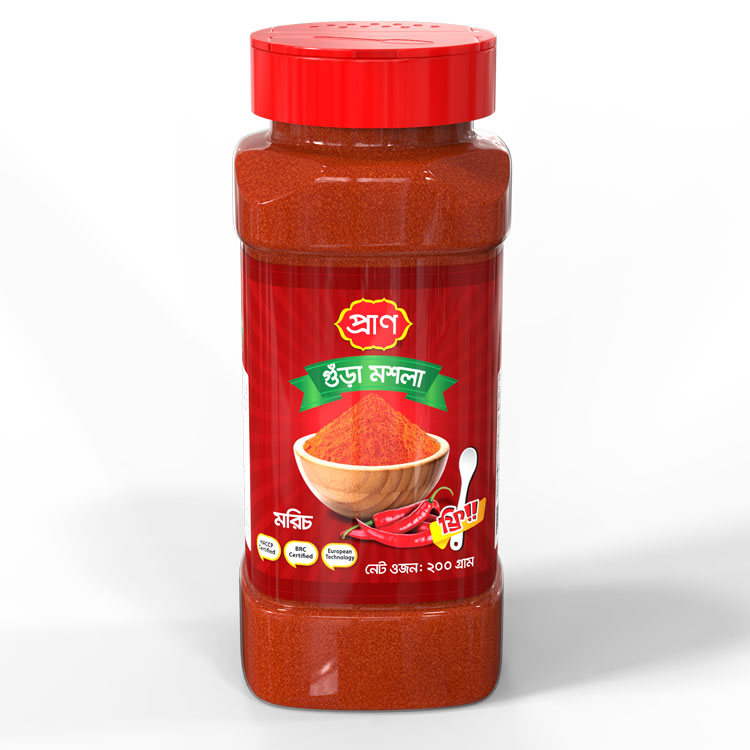 PRAN Chilli Powder - 200gm (Jar)