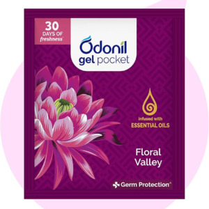 Odonil Gel Pocket Floral Valley - 10gm