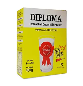 Diploma Instant Full Cream Milk Powder - 400gm