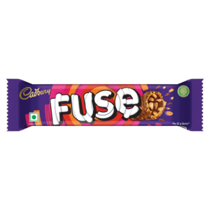 Cadbury Fuse Peanut & Caramel Filled Chocolate Bar - 43g