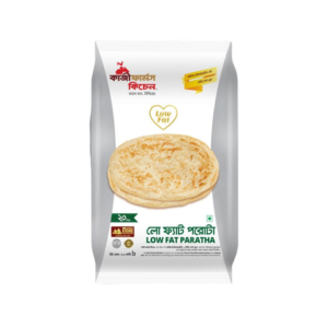 Kazi Farms Low Flat Plain Paratha (20pcs) - 1200g