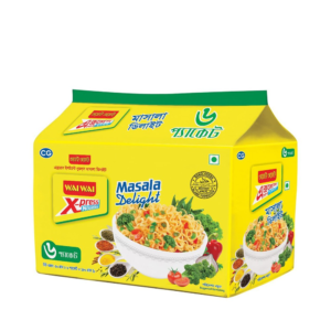 Wai Wai Xpress Instant Noodles Masala Delight  Pack