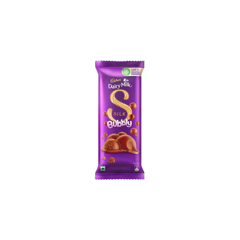 Cadbury Dairy Milk Silk Bubbly Chocolate Bar - 46gm