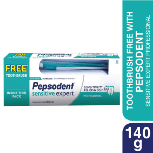Pepsodent Toothpaste Sensitive Expert Professional - 140g (Toothbrush Free)