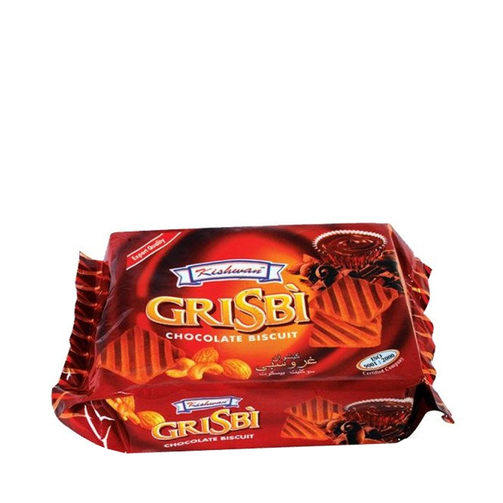 Kishwan Grisbi Chocolate Biscuits - 300g