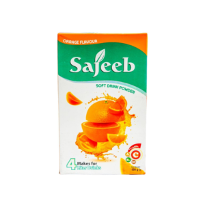 Sajeeb Soft Drink Powder Orange Flavor - 125gm