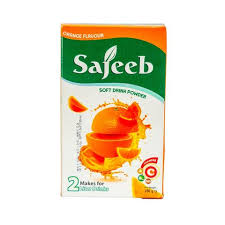 Sajeeb Soft Drink Powder Orange Flavor - 250m