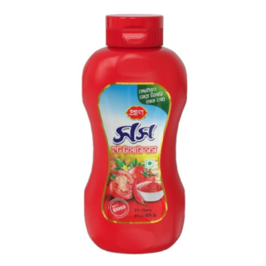 Pran Hot Tomato Sauce Plastic Jar - 500gm