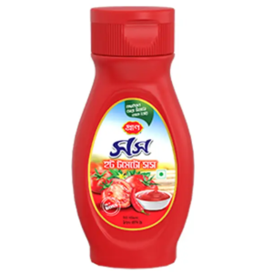 Pran Hot Tomato Sauce Plastic Jar - 160gm