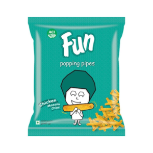 Fun Popping Pipes Chips - 18gm