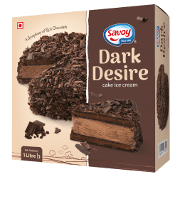 Savoy Dark Desire Cake Ice Cream - 1ltr