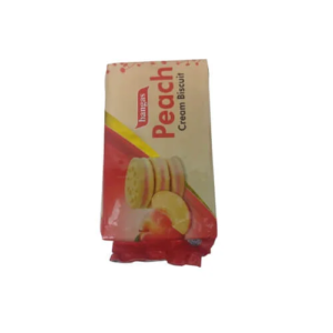 Bangas Peach Cream Sandwich Biscuits - 55gm
