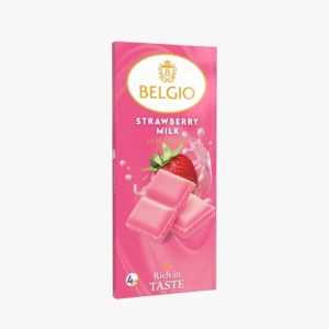 Belgio Strawberry Milk Creamy Bliss - 112gm