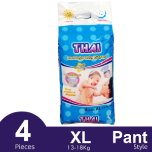 Thai Baby Diapers (Pant 13-18 Kg) - 5Pcs (XL)