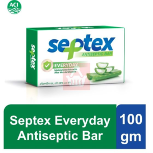 Septex Everyday Antiseptic Bar - 100gm