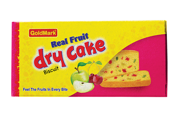 GoldMark Real Fruit Dry Cake Biscuit - 25gm
